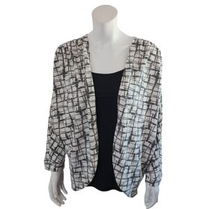Allie rose open batwing cardigan, size XL
